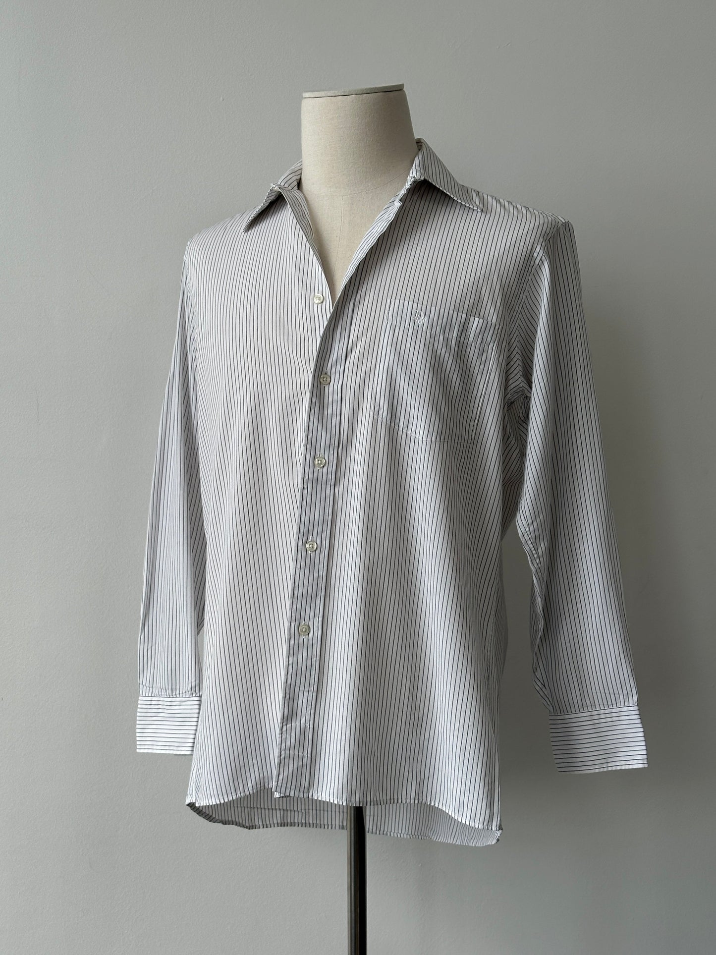 Christian Dior 1990s Cotton Logo Shirt - S