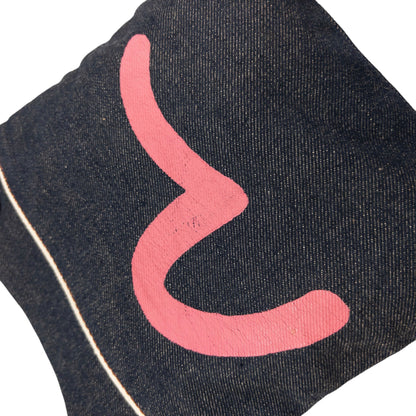 Vintage Evisu Gull Japanese Denim Handbag