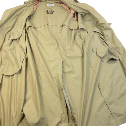Vintage 80s YSL Yves Saint Laurent Belt Waist Trench Jacket Size XL | XL, Multicoloured