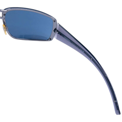 Vintage 2000s Chanel Sunglasses | O/S, Blue