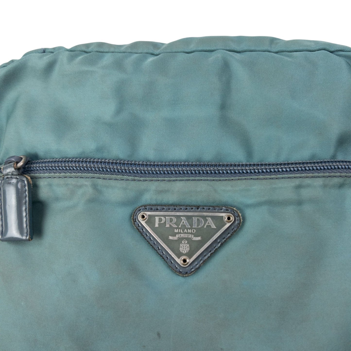 Vintage 2000s Prada Crossbody Bag | O/S, Blue
