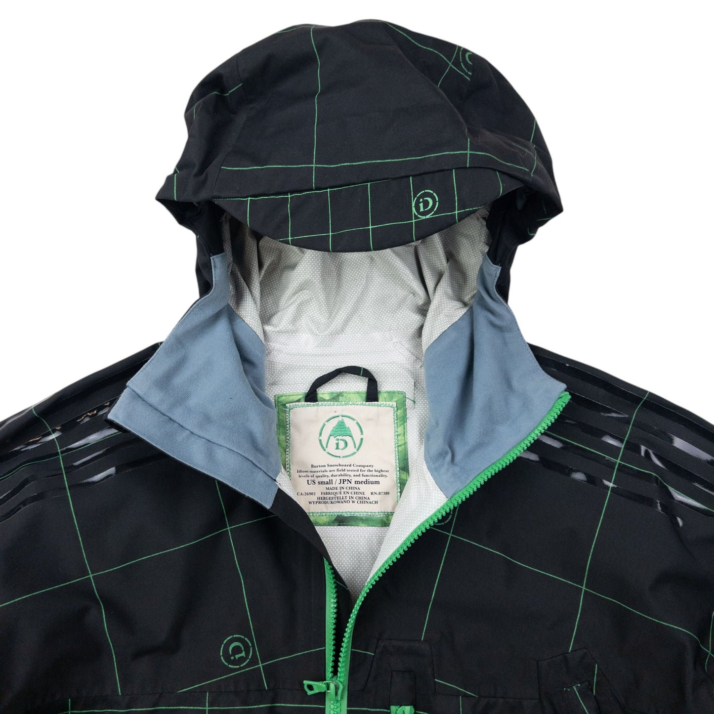 Vintage Burton iDiom Zip Up Jacket Size M