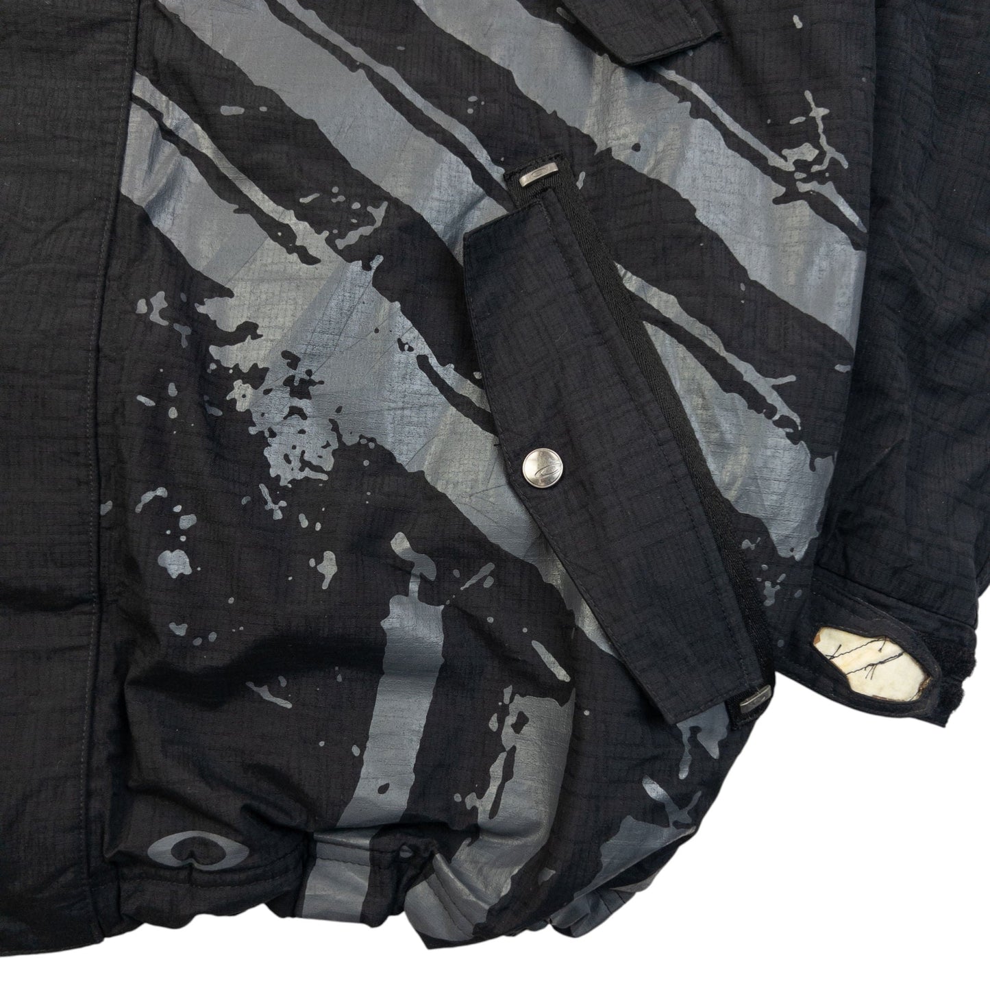 Vintage 2000s Oakley Zip Up Snowboarding Jacket Size XL | XL, Black