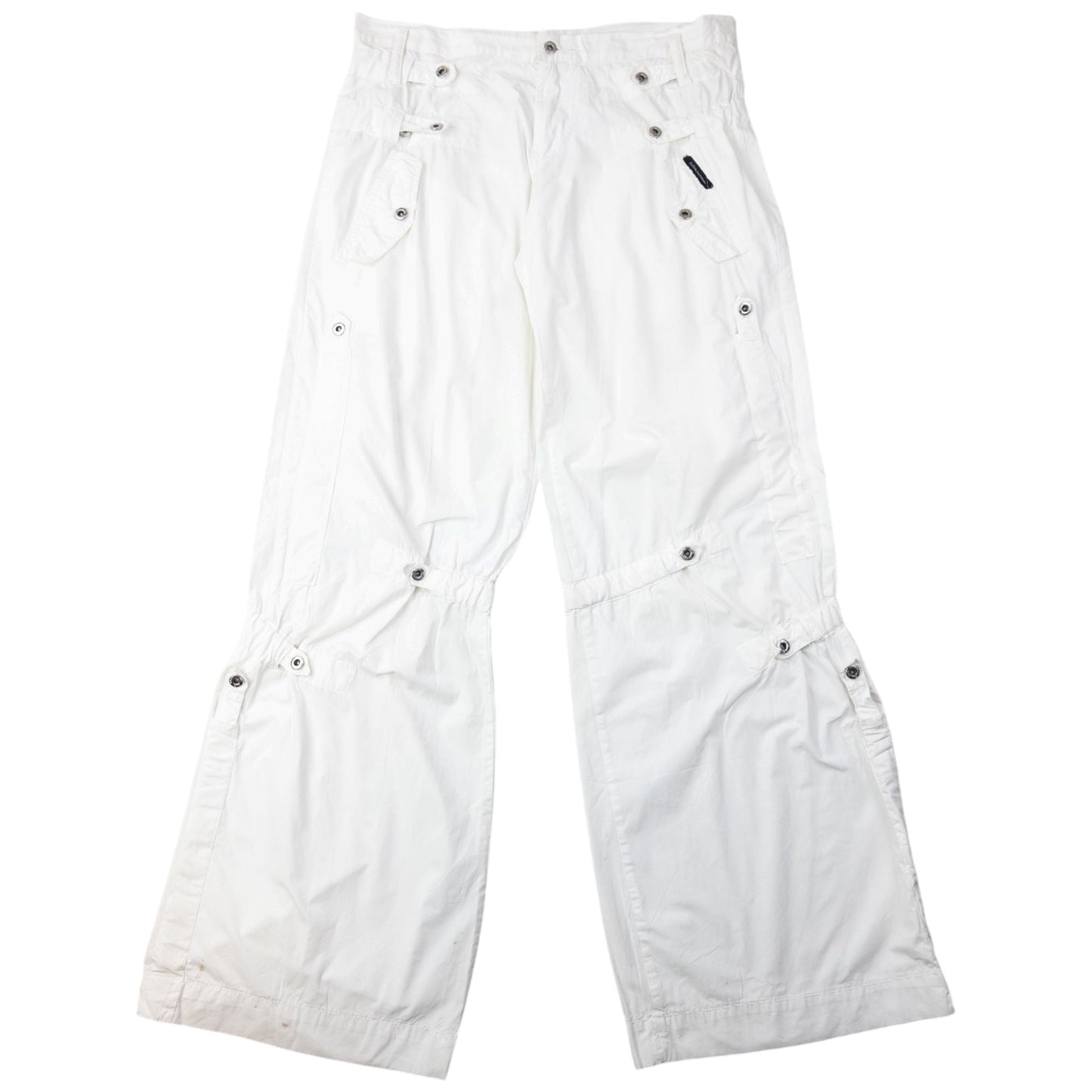 Vintage 2004 Dolce & Gabbana Adjustable Trousers Size W32 | W32, White