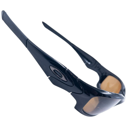 Vintage 2013 Oakley Straight Jacket II Polished Black Sunglasses | O/S, Multicoloured