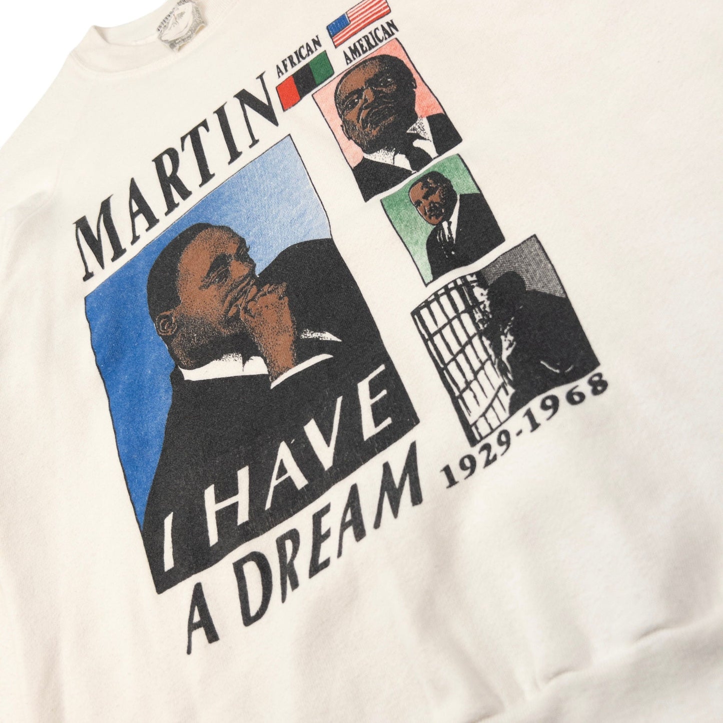 Vintage Martin Luther King I Have A Dream Graphic Sweatshirt Size XS