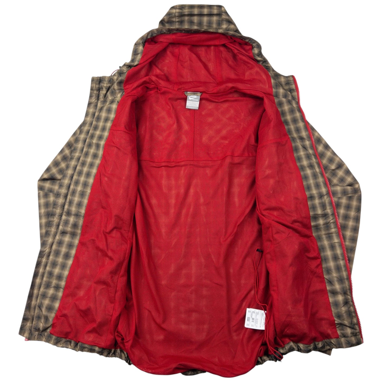 Vintage Nike Lightweight Checkered Jacket Size M