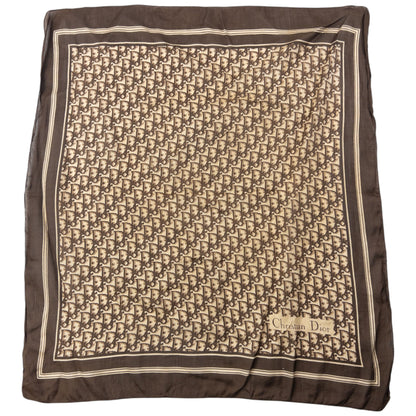Vintage 90s Dior Monogram Pixel Scarf
