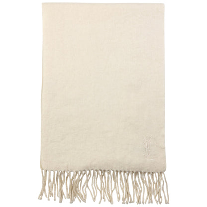 Vintage YSL Yves Saint Laurent Wool Tassel Scarf