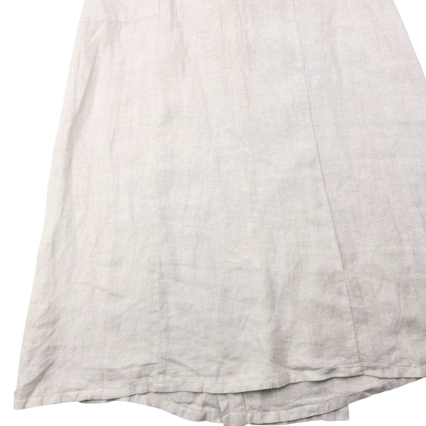 Vintage 1999 CP Company Tie-Back Linen Dress Womens Size M | Medium, Grey