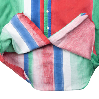 Vintage 90s Ralph Lauren Striped Long Sleeve Button Up Shirt Size L