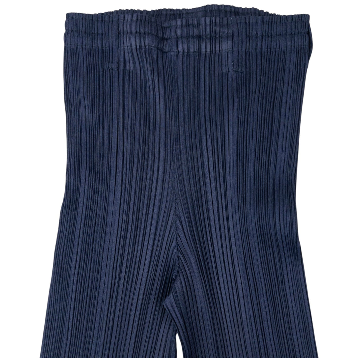 Vintage 90s Pleats Please By Issey Miyake Pleated Trousers Womens Size L | Large, Navy