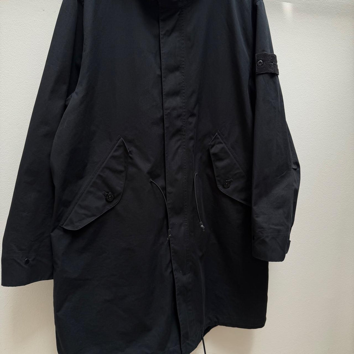 Stone Island O-Ventile Ghost Parka (L) | Large, Black
