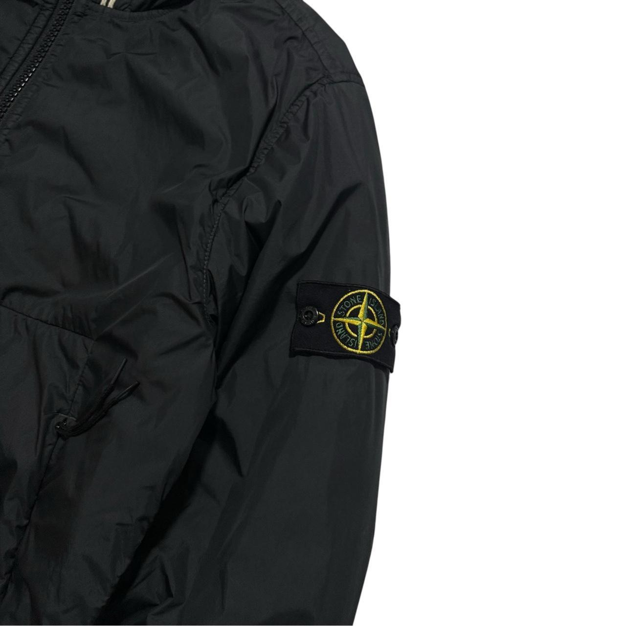 Stone Island Garment Dyed Crinkle Reps Jacket | Large, Black