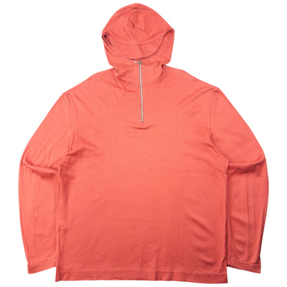 Vintage 90s Jean Paul Gaultier Homme Q Zip Hoodie Size M | Medium, Pink