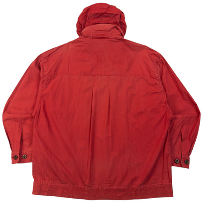 Vintage 90s Burberry Zip Up Jacket Size L | Large, Red