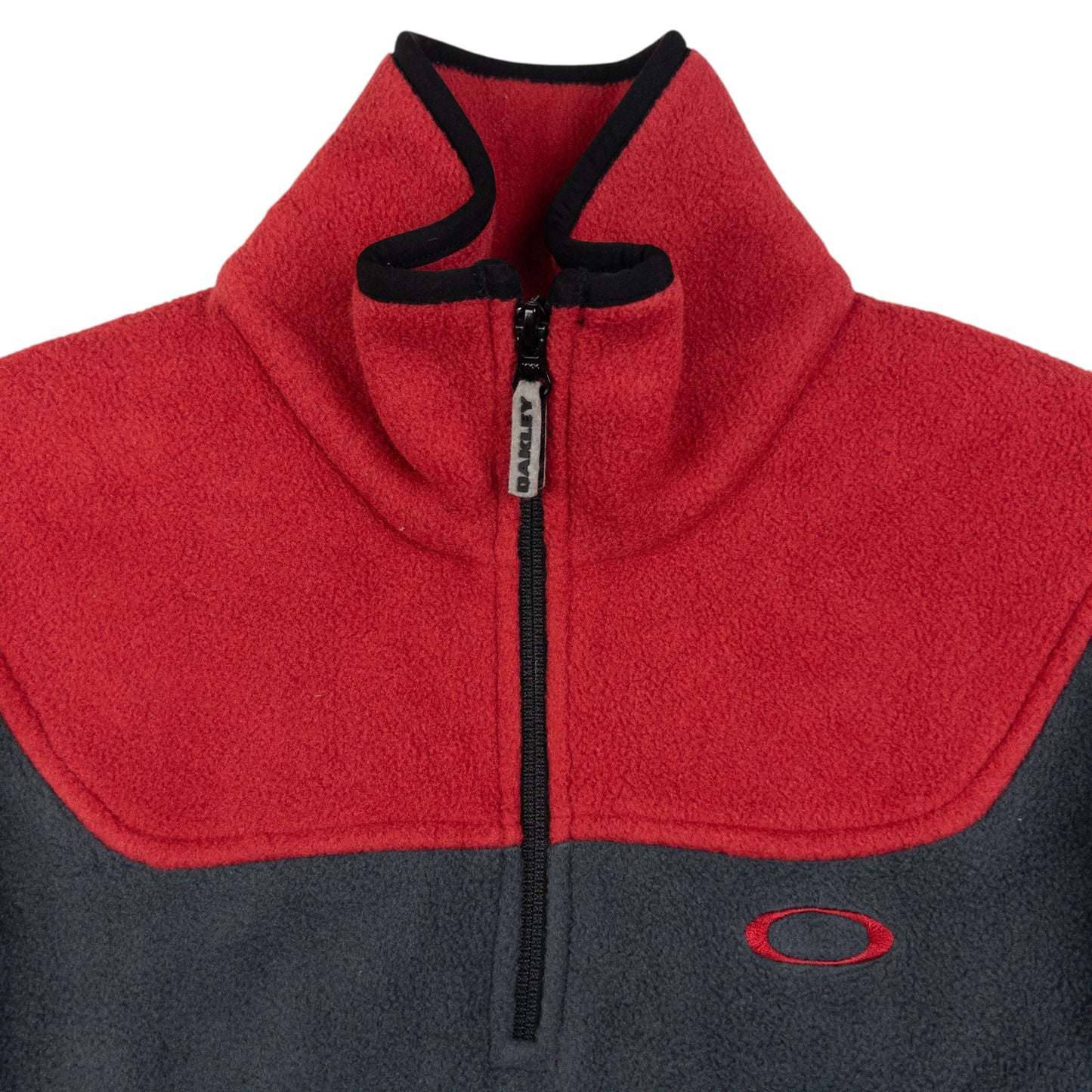 Vintage Oakley Q Zip Fleece Sweatshirt Size S