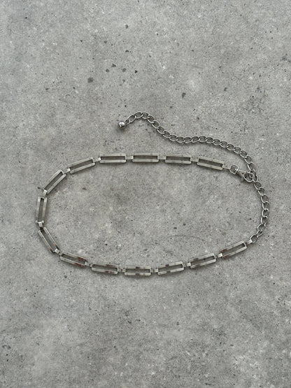 Vintage 2000s Metal Chain Belt - One size