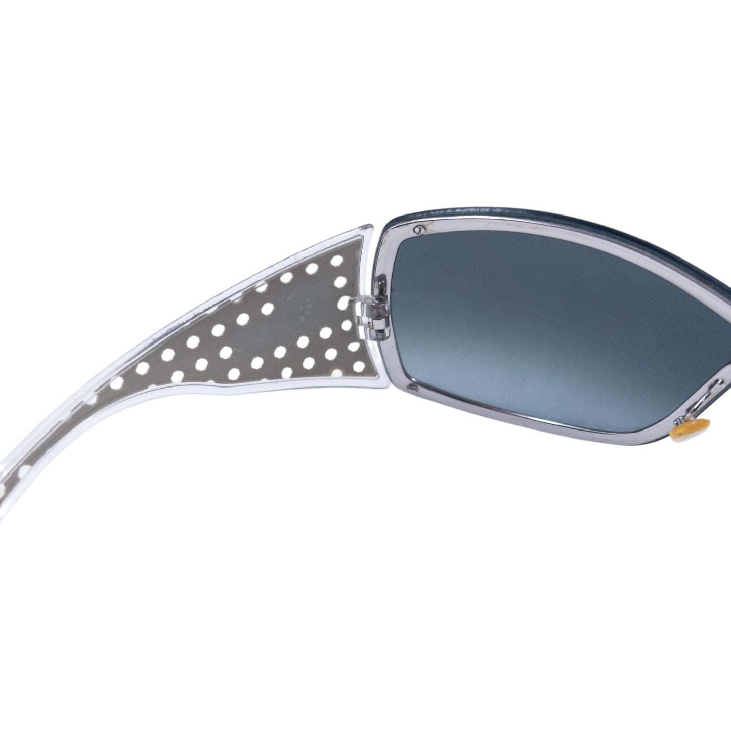 Vintage 2000s Dior Quadrille Shield Sunglasses