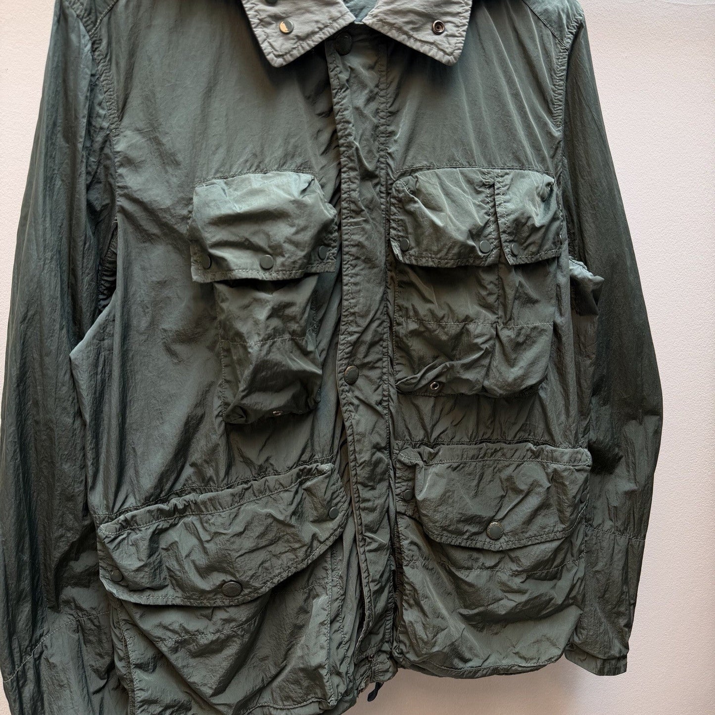 CP Company Multipocket Goggle Jacket (L) | Large, Green