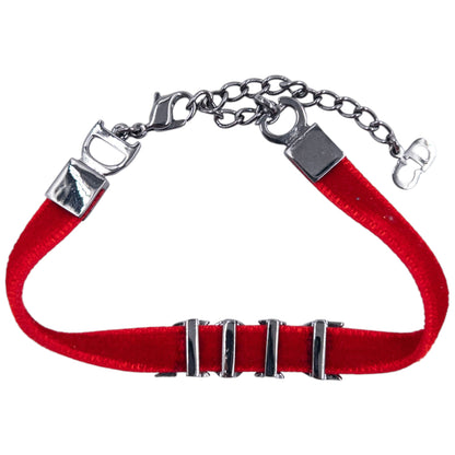 Vintage Dior Velvet Ribbon Bracelet