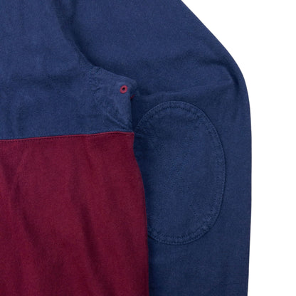 Vintage 90s Polo Ralph Lauren Long Sleeve Rugby Polo Shirt Size XL