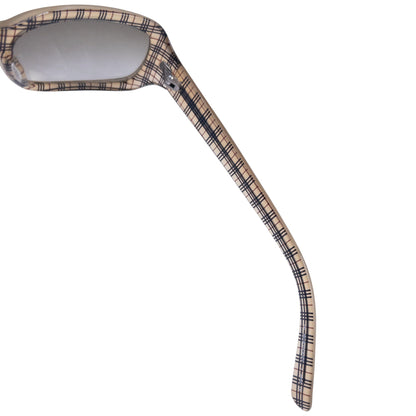 Vintage 2000s Burberry Nova Check Sunglasses | O/S, Beige