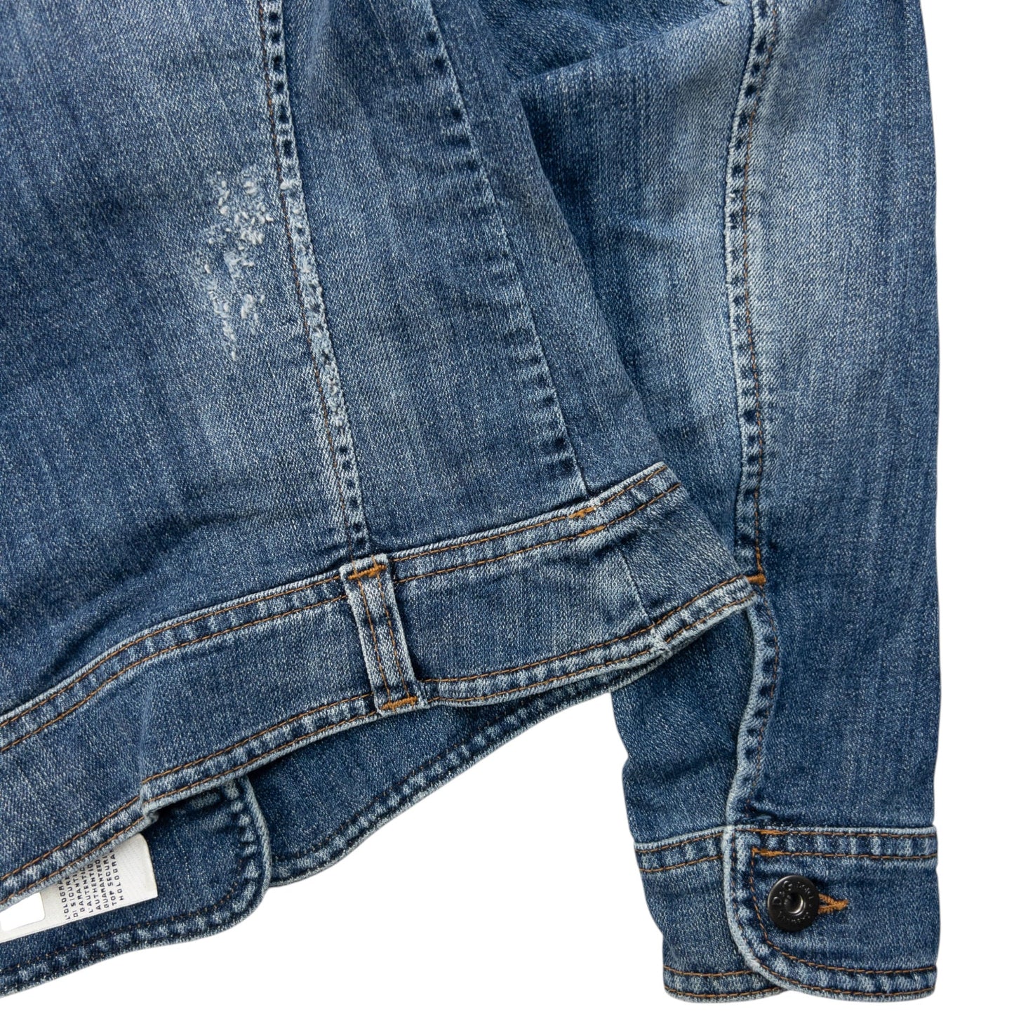 Vintage 2000s Dolce & Gabbana Button Up Denim Jacket Womens Size S | Small, Blue