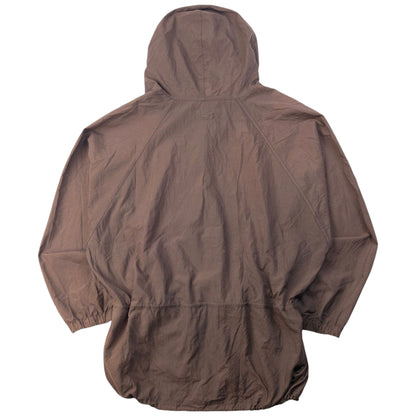 Vintage 90s Yohji Yamamoto Packable Q Zip Jacket Size L | Large, Brown