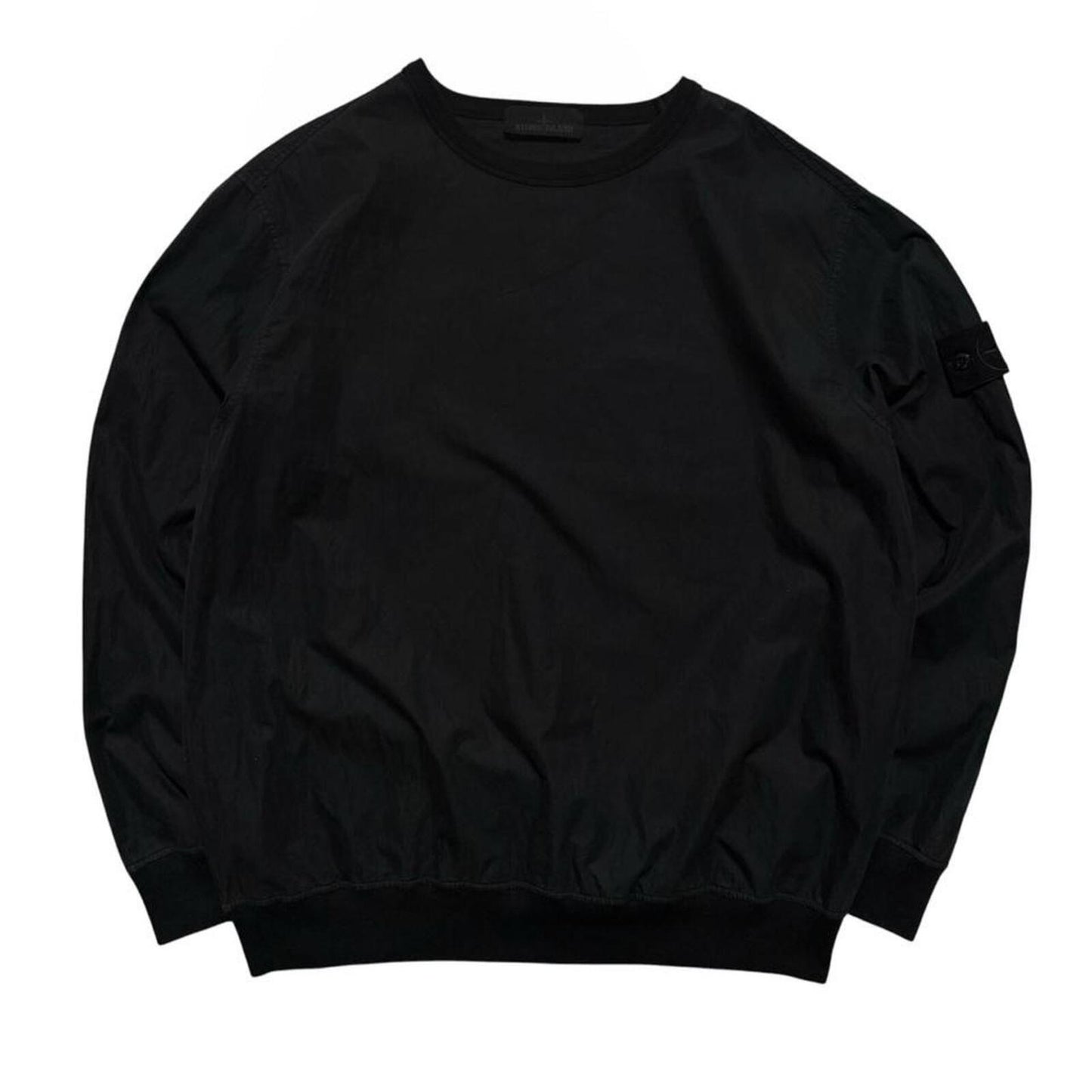 Stone Island Black Ghost Canvas Pullover | XL, Black