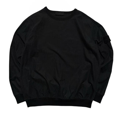 Stone Island Black Ghost Canvas Pullover | XL, Black