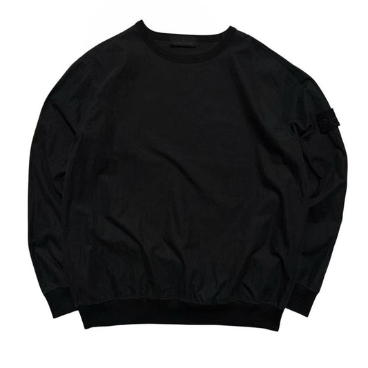 Stone Island Black Ghost Canvas Pullover | XL, Black