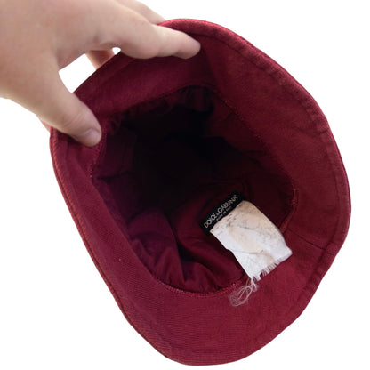Vintage 2000s Dolce & Gabbana Bucket Hat | O/S, Red