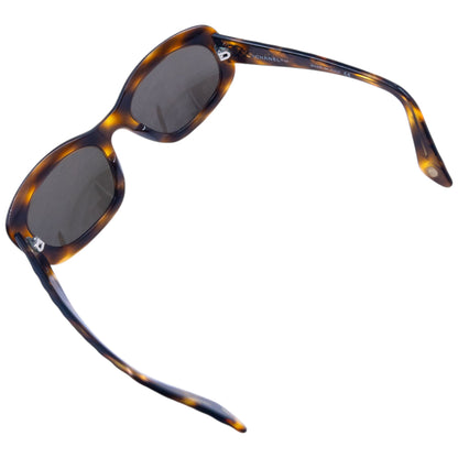 Vintage 2000s Chanel Embossed Tortoise Shell Sunglasses | O/S, Brown