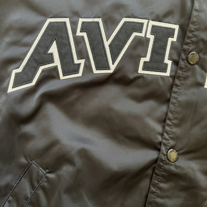 Avirex Spell Out Varsity Bomber Jacket - M