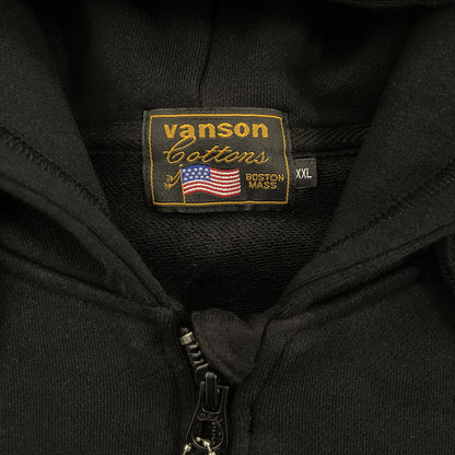 Vanson Leathers 50th Anniversary Rhinestone Skeleton Hoodie - XL | XL, Black