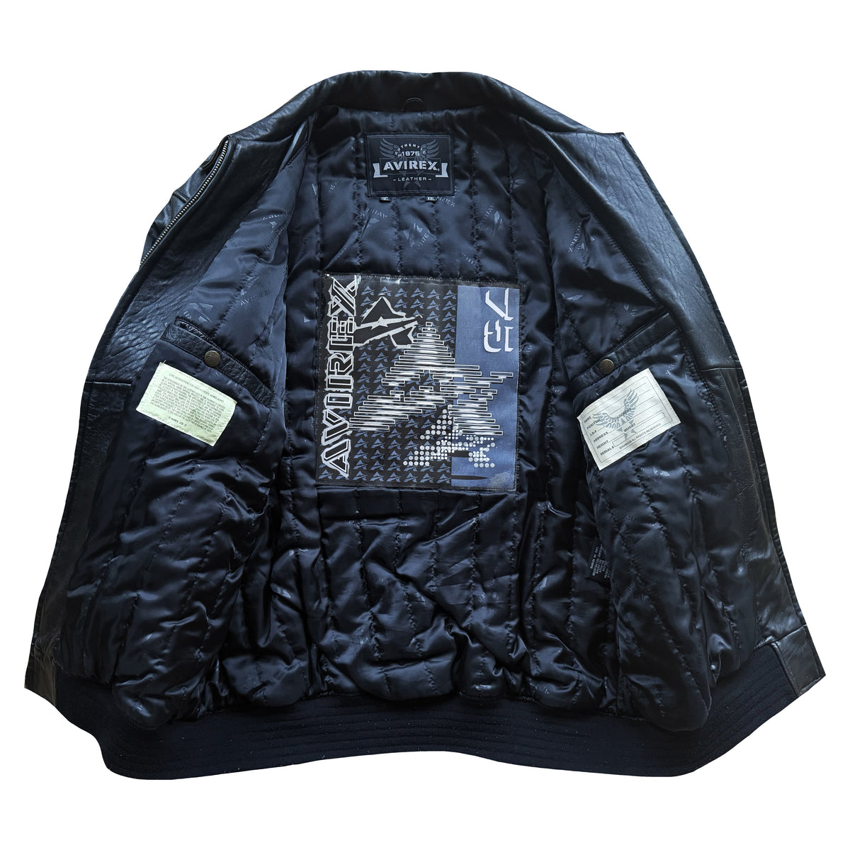 Avirex 'Kajukenbo' Martial Arts Leather Varsity Jacket - XXL | XXL, TBD
