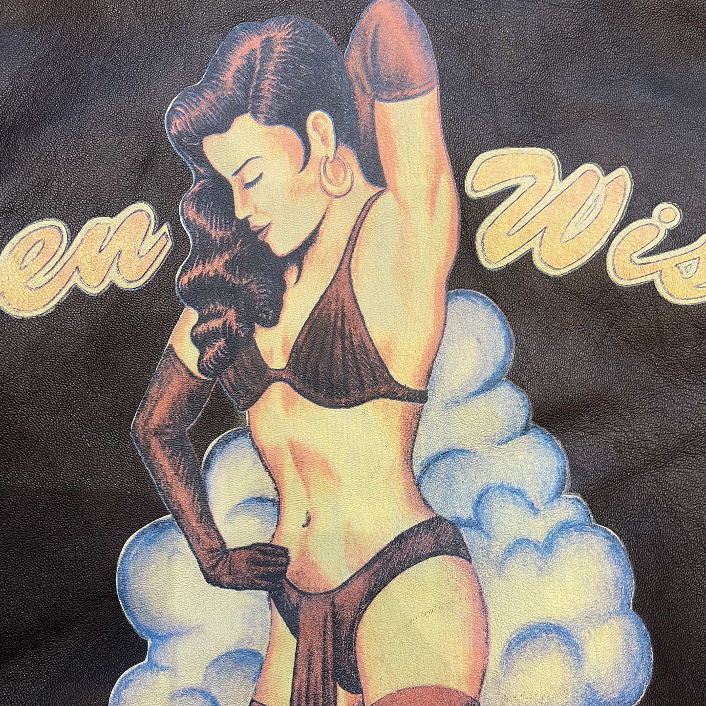 Avirex 'Seven Wishes' A2 Leather Flight Jacket - L