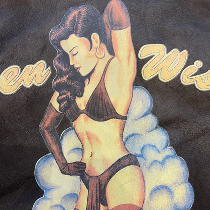 Avirex 'Seven Wishes' A2 Leather Flight Jacket - L