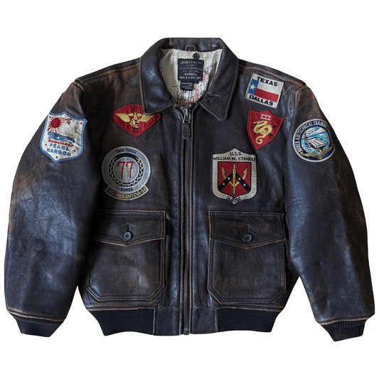 Avirex 1989 Top Gun G-1 Flight Jacket - S / M | S/M, Brown