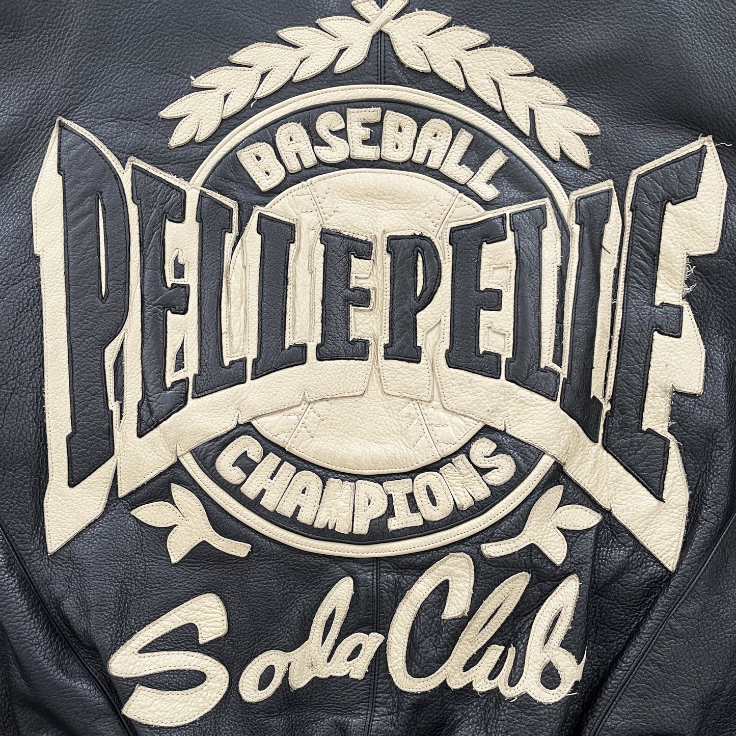 Pelle Pelle 90's Soda Club Leather Jacket - M