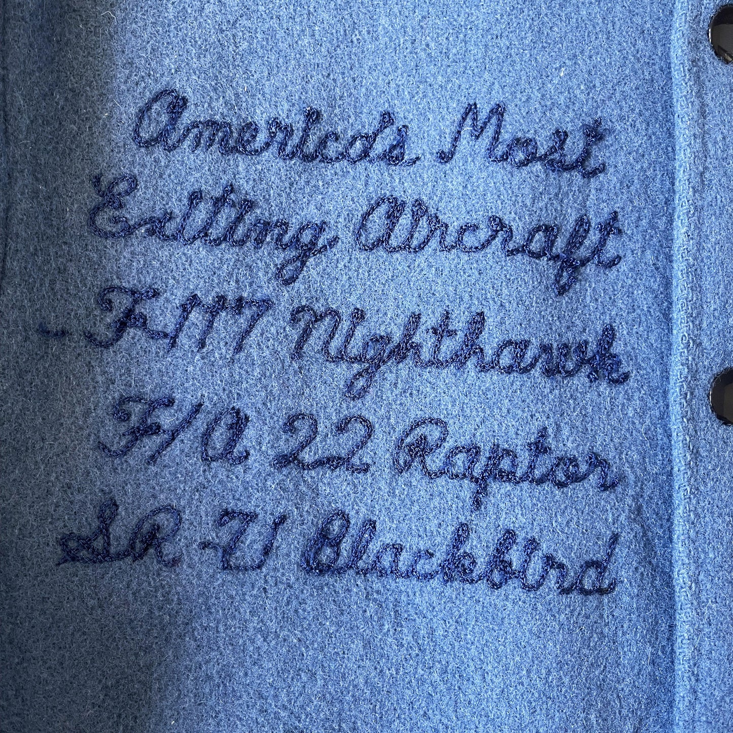 Whitesville Lockheed Martin Varsity Jacket - M