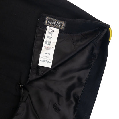 Vintage Gianni Versace Ribbon Detail Skirt Womens Size W24