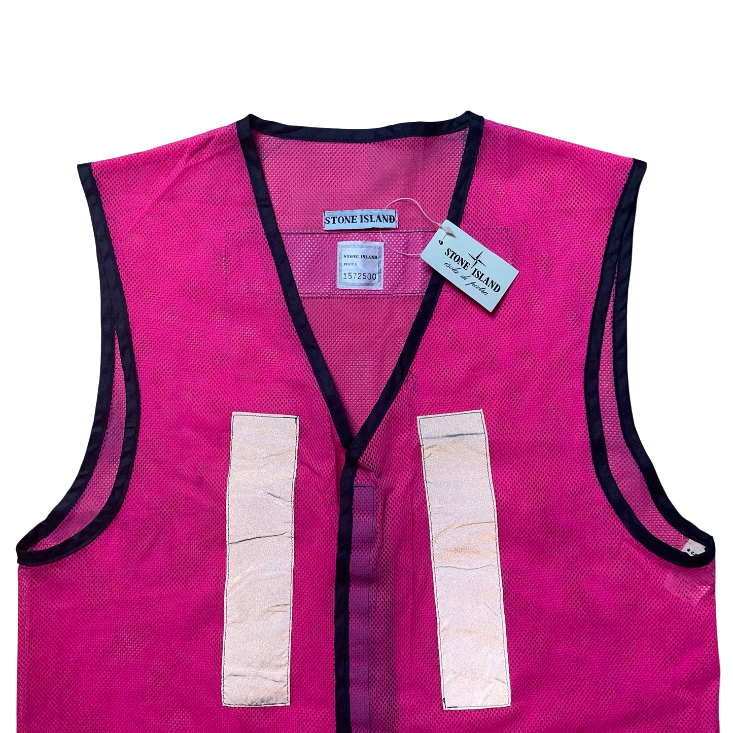 S/S 1988 Magenta Pink Reflective Safety Vest