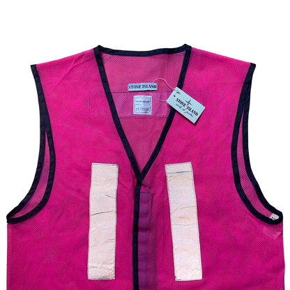 S/S 1988 Magenta Pink Reflective Safety Vest