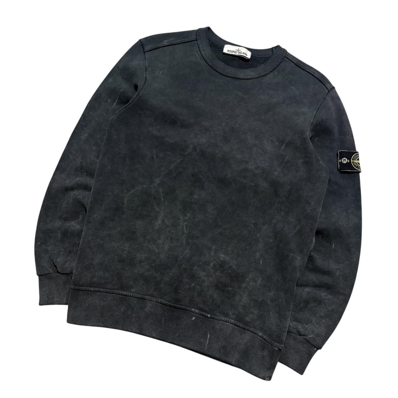 Stone Island Frost Pullover Crewneck | Small, Black