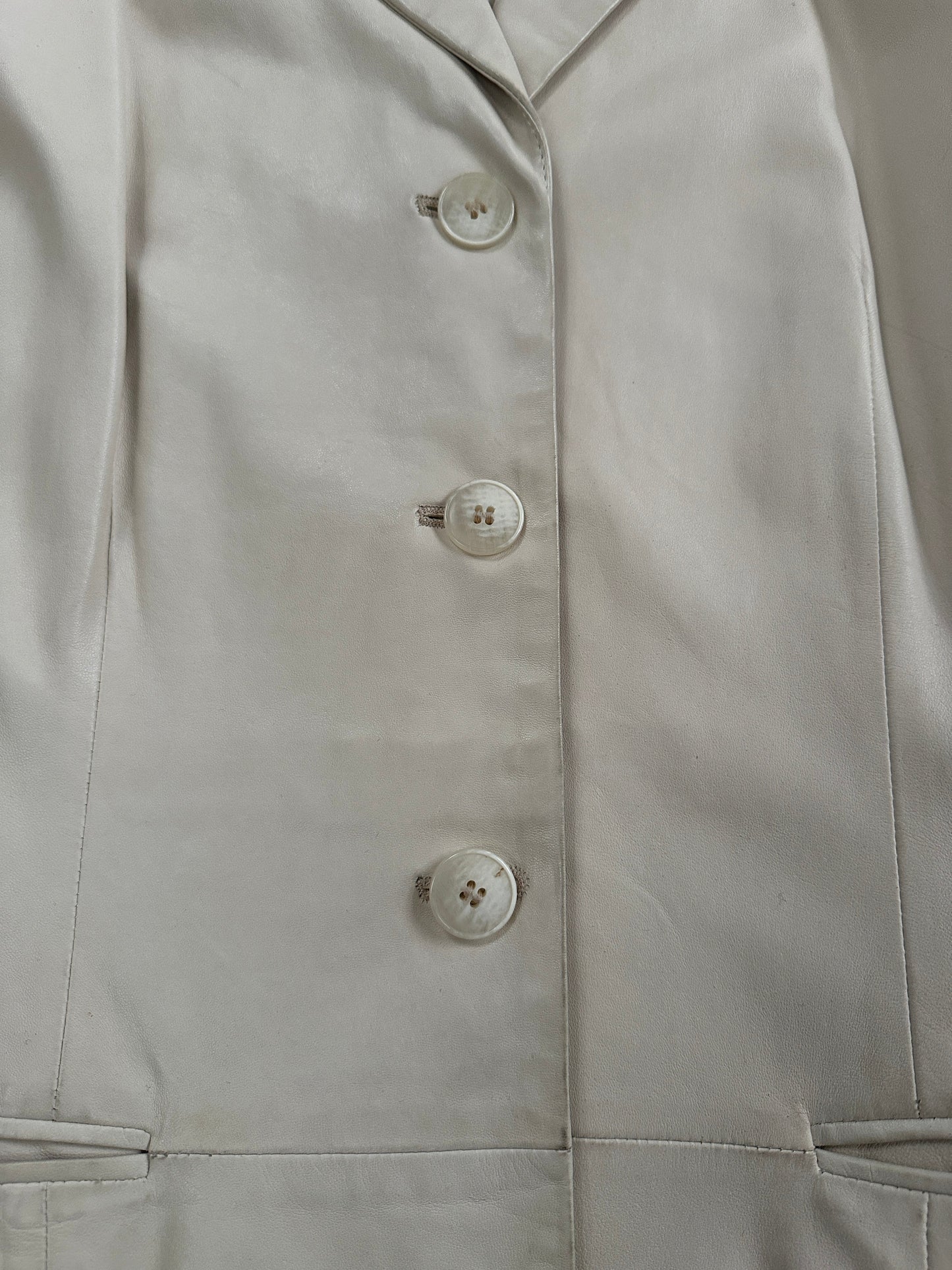 Gianni Versace 1990s Leather Jacket - S