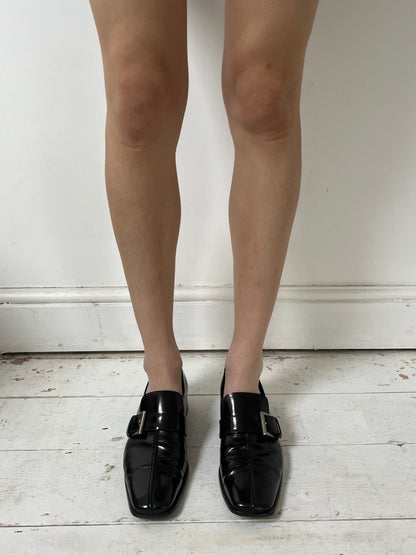 PRADA LOAFERS (EU 40) | DEFAULT TITLE, Black