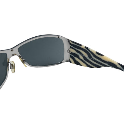 Vintage Dolce & Gabbana Zebra Stripe Sunglasses