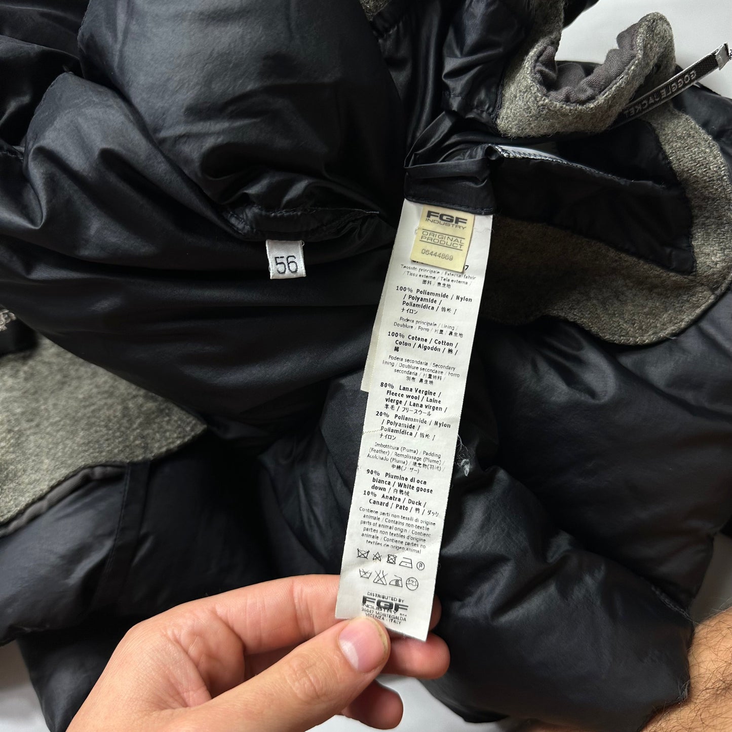 CP Company 00’s Nylon Goose Down Goggle Puffer Jacket - IT56 (L/XL) | Default Title, Black
